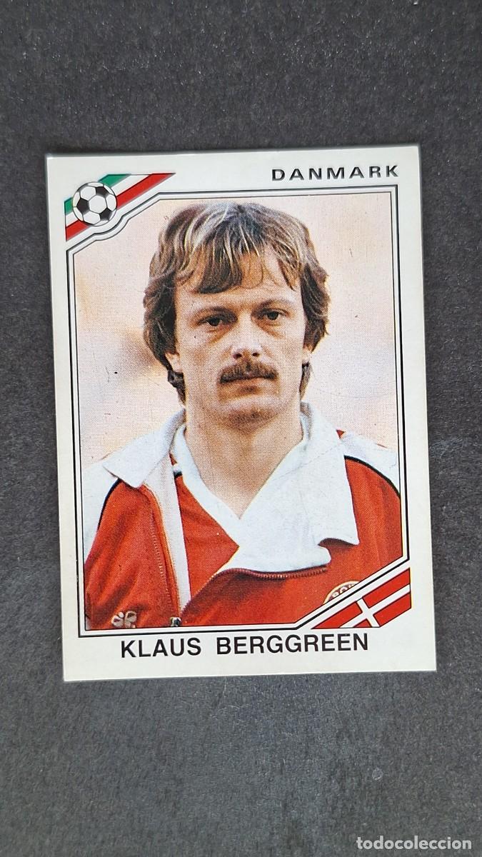 Cromos de F&uacute;tbol: L3 KLAUS BERGGREEN SELECCION DINAMARCA 359 MUNDIAL MEXICO 86 PANINI NUNCA PEGADO SIN PEGAR