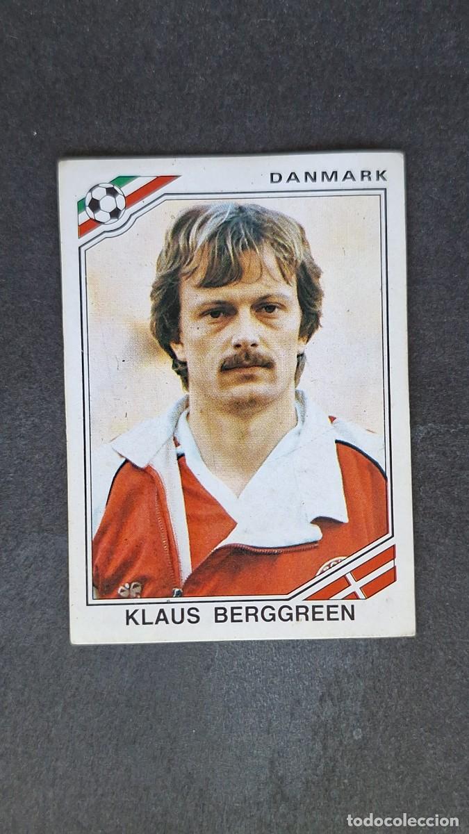 Cromos de F&uacute;tbol: L3 KLAUS BERGGREEN SELECCION DINAMARCA 359 MUNDIAL MEXICO 86 PANINI NUNCA PEGADO SIN PEGAR