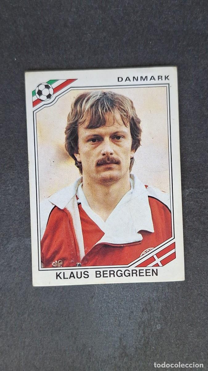 Cromos de F&uacute;tbol: L3 KLAUS BERGGREEN SELECCION DINAMARCA 359 MUNDIAL MEXICO 86 PANINI NUNCA PEGADO SIN PEGAR