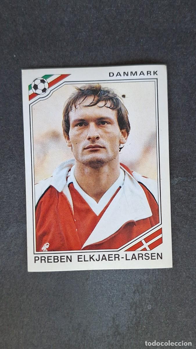 Cromos de F&uacute;tbol: L3 PREBEN ELKJAER-LARSEN SELECCION DINAMARCA 360 MUNDIAL MEXICO 86 PANINI NUNCA PEGADO SIN PEGAR