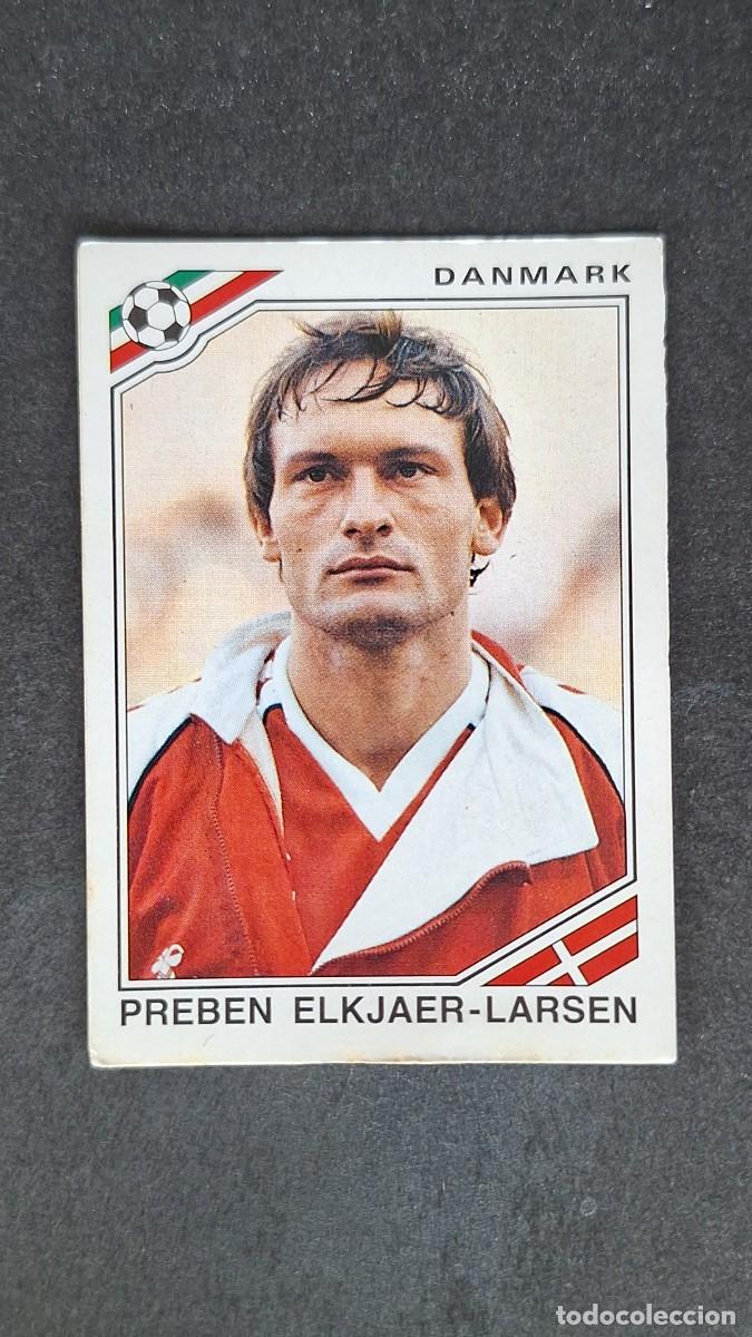 Cromos de F&uacute;tbol: L3 PREBEN ELKJAER-LARSEN SELECCION DINAMARCA 360 MUNDIAL MEXICO 86 PANINI NUNCA PEGADO SIN PEGAR