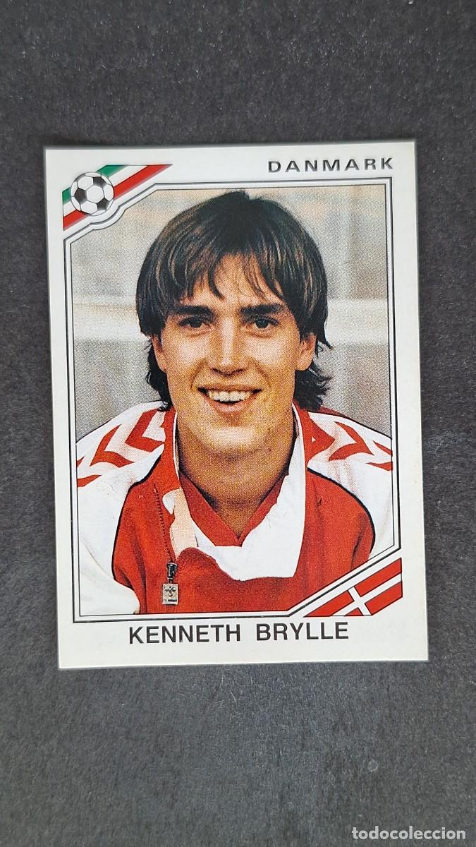 Cromos de F&uacute;tbol: L3 KENNETH BRYLLE SELECCION DINAMARCA 362 MUNDIAL MEXICO 86 PANINI NUNCA PEGADO SIN PEGAR