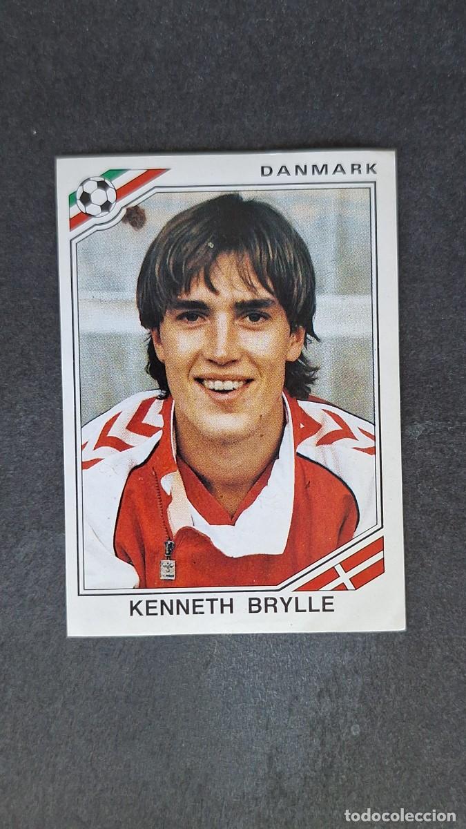 Cromos de F&uacute;tbol: L3 KENNETH BRYLLE SELECCION DINAMARCA 362 MUNDIAL MEXICO 86 PANINI NUNCA PEGADO SIN PEGAR