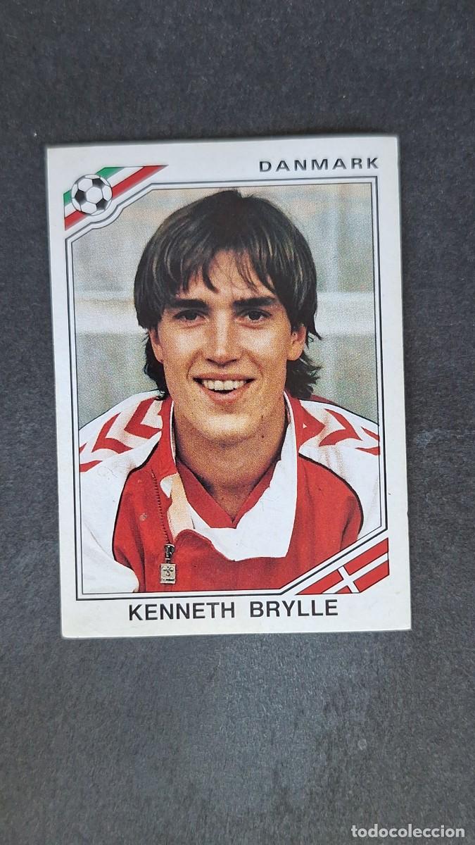 Cromos de F&uacute;tbol: L3 KENNETH BRYLLE SELECCION DINAMARCA 362 MUNDIAL MEXICO 86 PANINI NUNCA PEGADO SIN PEGAR