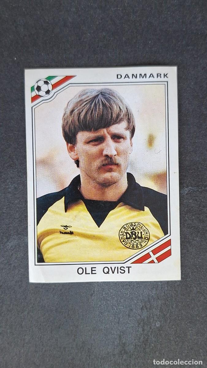 Cromos de F&uacute;tbol: L3 OLE QVIST SELECCION DINAMARCA 363 MUNDIAL MEXICO 86 PANINI NUNCA PEGADO SIN PEGAR