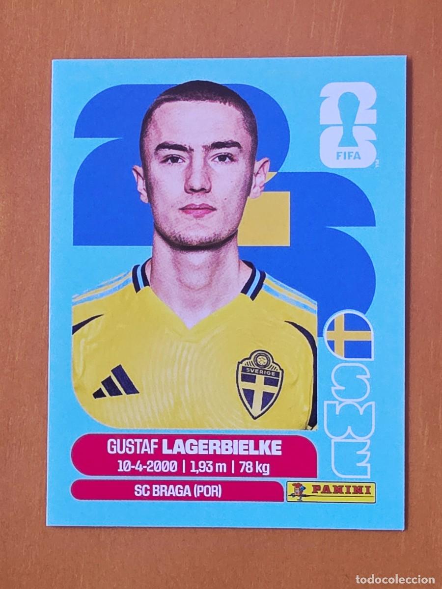 Cromos de F&uacute;tbol: SWE 7 Gustaf Lagerbielke, Suecia, Panini FIFA World Cup Mundial 2026 Sticker