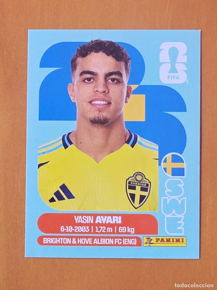 Cromos de F&uacute;tbol: SWE 11 Yasin Ayari, Suecia, Panini FIFA World Cup Mundial 2026 Sticker