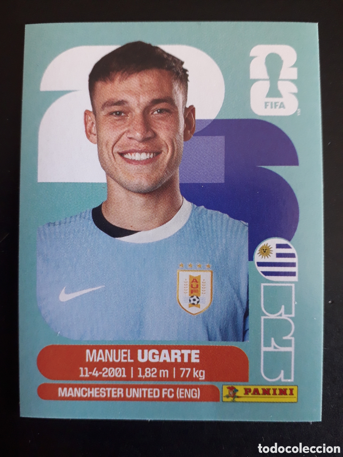Cromos de F&uacute;tbol: UGARTE URUGUAY URU 14 MUNDIAL F&Uacute;TBOL 2026 FIFA WORLD CUP PANINI SIN PEGAR PEDIDO M&Iacute;NIMO 3&euro;