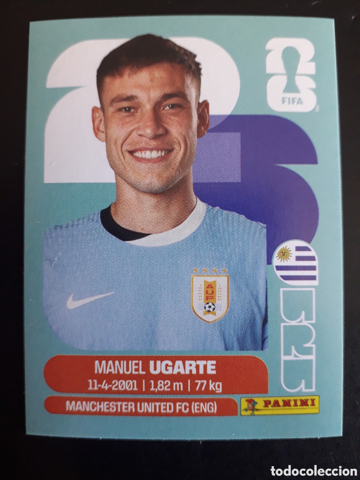Cromos de F&uacute;tbol: UGARTE URUGUAY URU 14 MUNDIAL F&Uacute;TBOL 2026 FIFA WORLD CUP PANINI SIN PEGAR PEDIDO M&Iacute;NIMO 3&euro;