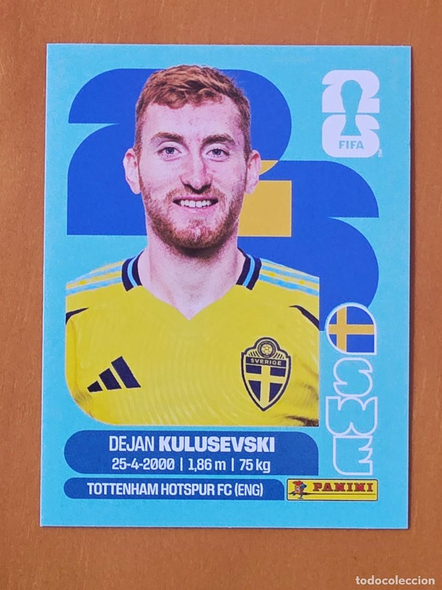 Cromos de F&uacute;tbol: SWE 17 Dejan Kulusevski, Suecia, Panini FIFA World Cup Mundial 2026 Sticker