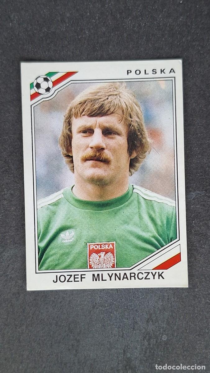 Cromos de F&uacute;tbol: L3 JOZEF MLYNARCZYK SELECCION POLONIA 366 MUNDIAL MEXICO 86 PANINI NUNCA PEGADO SIN PEGAR