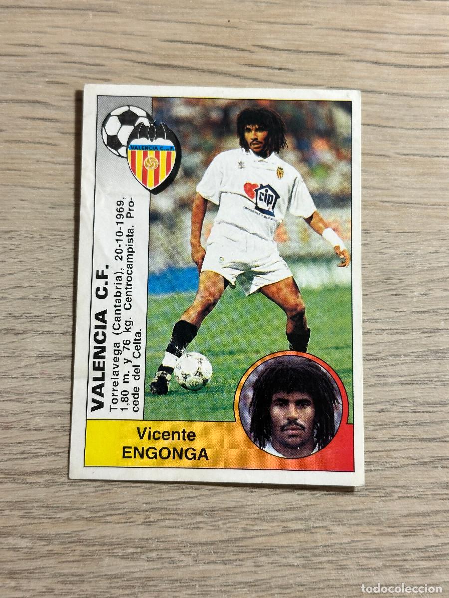 Cromos de Futebol: ENGONGA VALENCIA n&ordm; 387 PANINI LIGA 94 95 CROMO SIN PEGAR NUNCA PEGADO