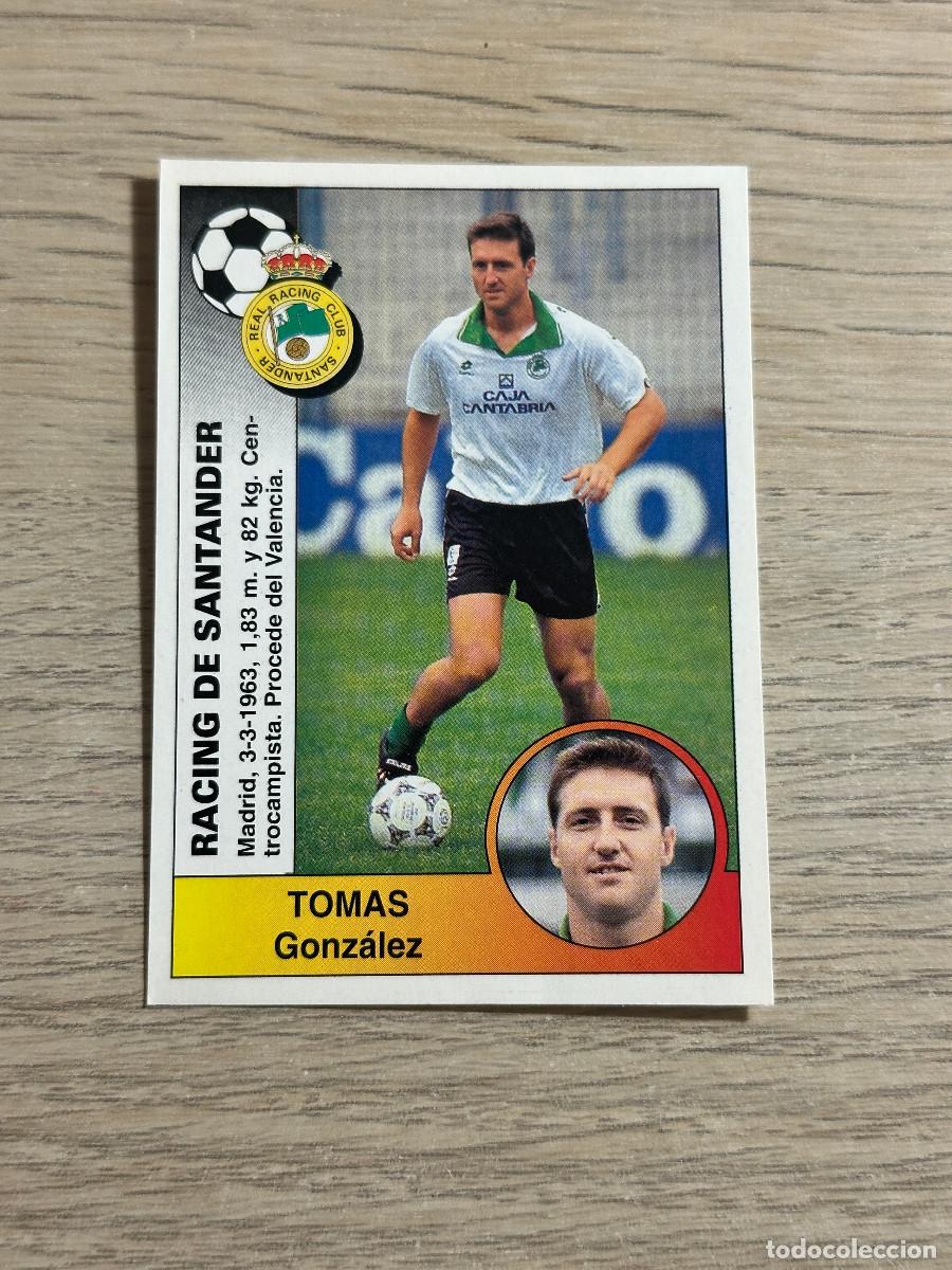 Cromos de Futebol: TOMAS RACING n&ordm; 231 PANINI LIGA 94 95 CROMO SIN PEGAR NUNCA PEGADO