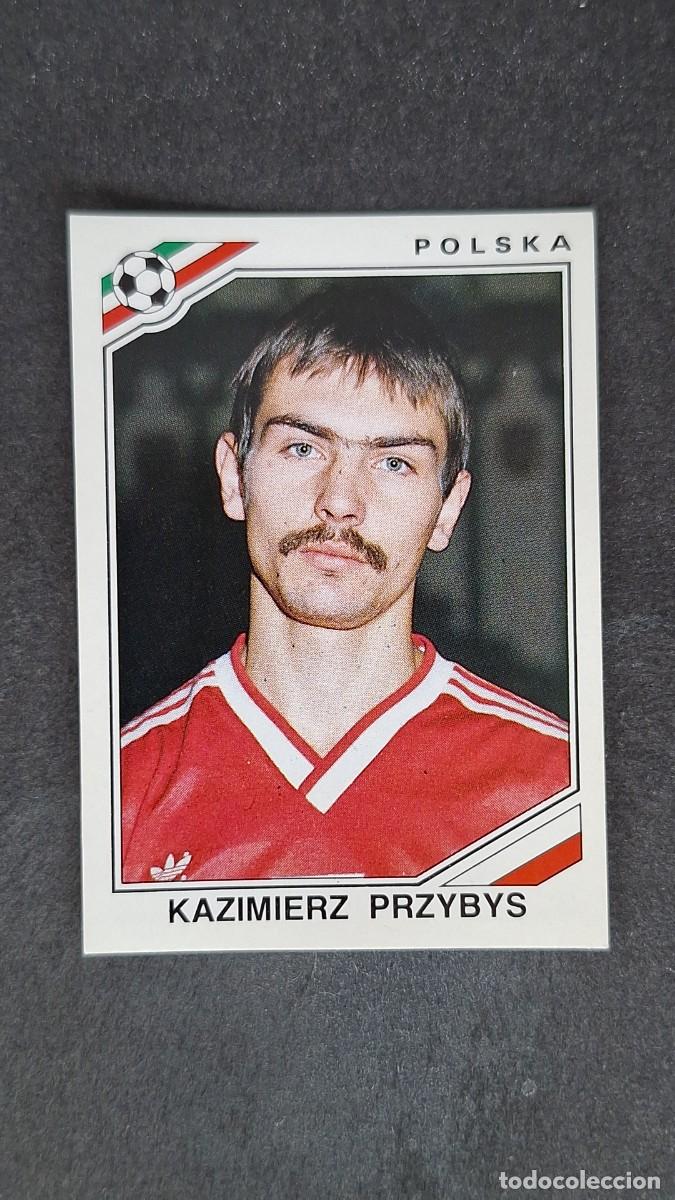 Figurine di Calcio: L3 KAZIMIERZ PRZYBYS SELECCION POLONIA 370 MUNDIAL MEXICO 86 PANINI NUNCA PEGADO SIN PEGAR