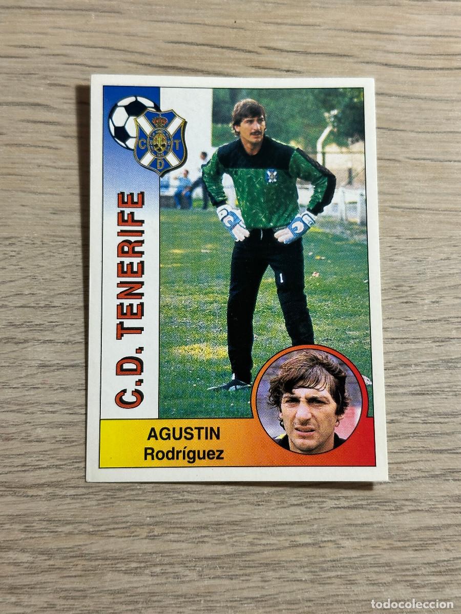 Fu&szlig;ball-Sticker: AGUSTIN TENERIFE n&ordm; 290 PANINI LIGA 94 95 CROMO SIN PEGAR NUNCA PEGADO