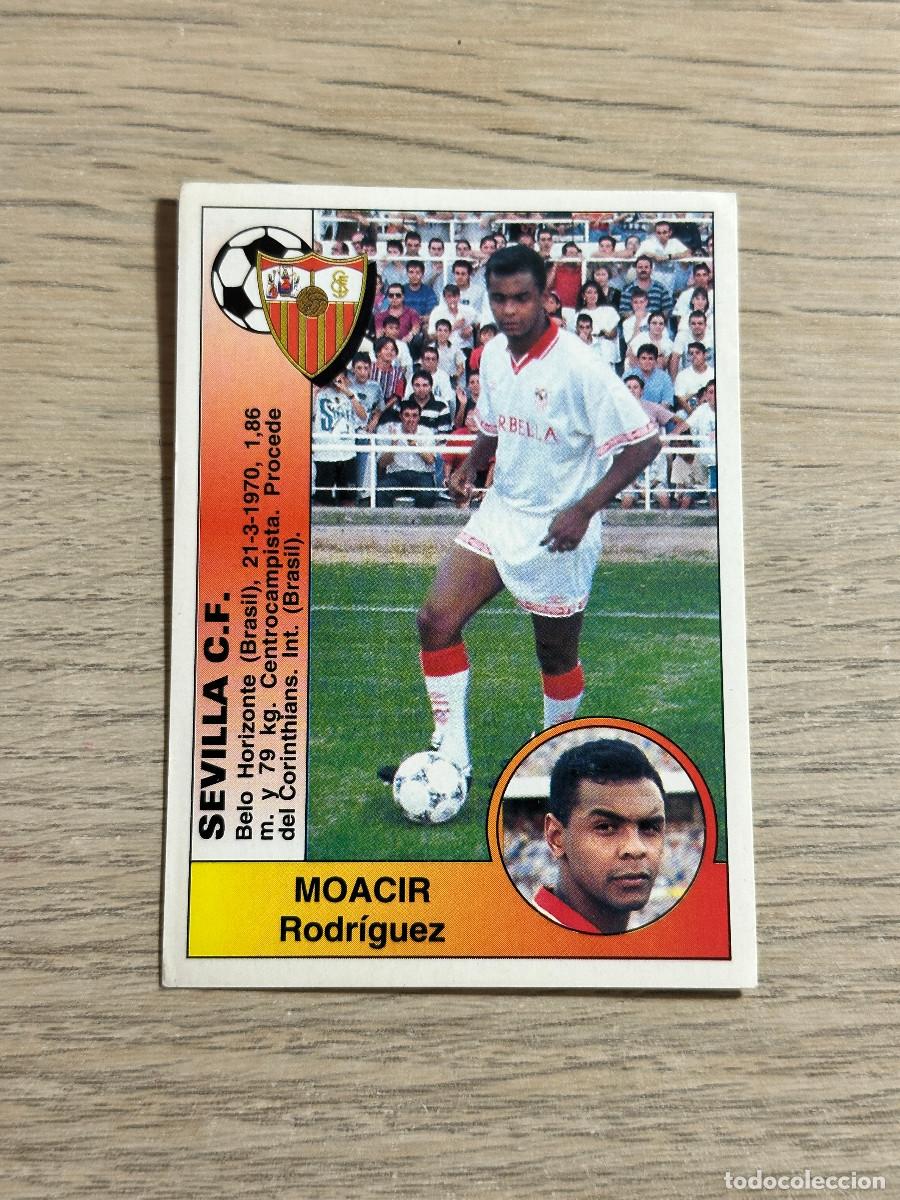 Cromos de F&uacute;tbol: MOACIR SEVILLA n&ordm; 252 PANINI LIGA 94 95 CROMO SIN PEGAR NUNCA PEGADO