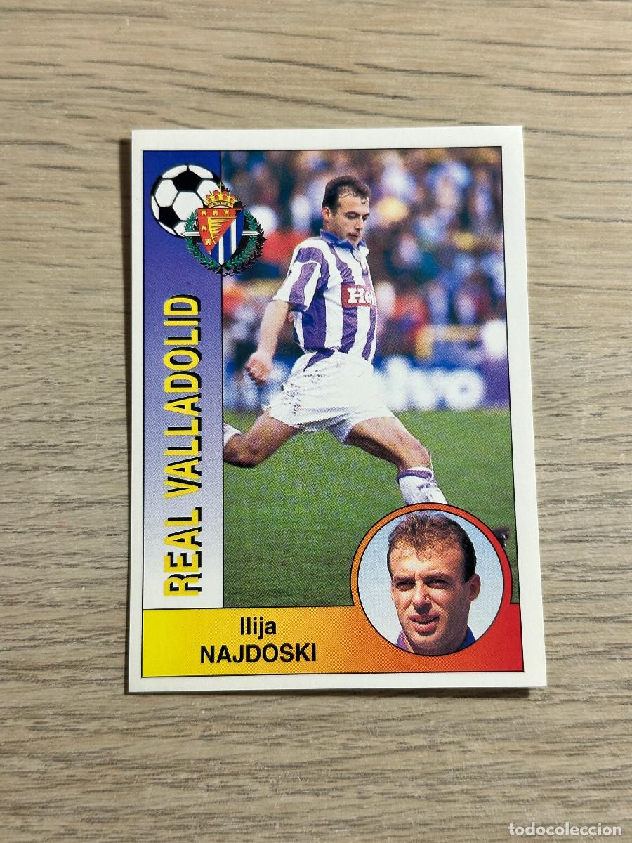 Cromos de F&uacute;tbol: NAJDOSKI VALLADOLID n&ordm; 330 PANINI LIGA 94 95 CROMO SIN PEGAR NUNCA PEGADO