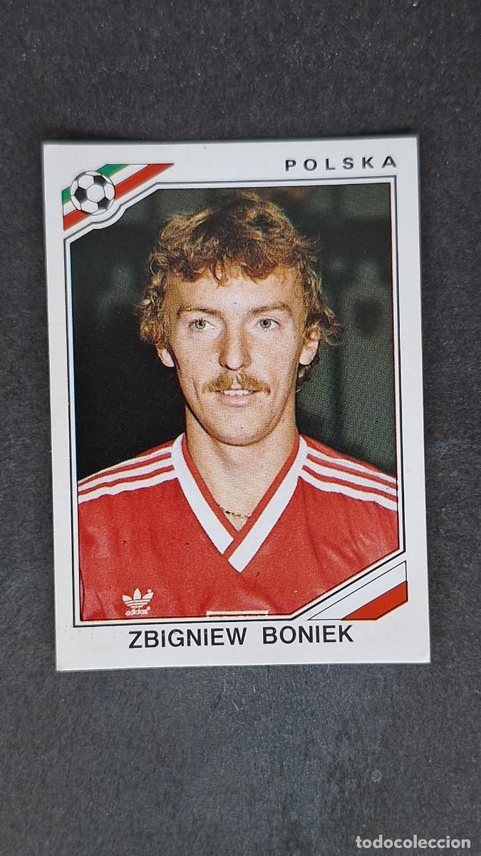 Cromos de F&uacute;tbol: L3 ZBIGNIEW BONIEK SELECCION POLONIA 376 MUNDIAL MEXICO 86 PANINI NUNCA PEGADO SIN PEGAR