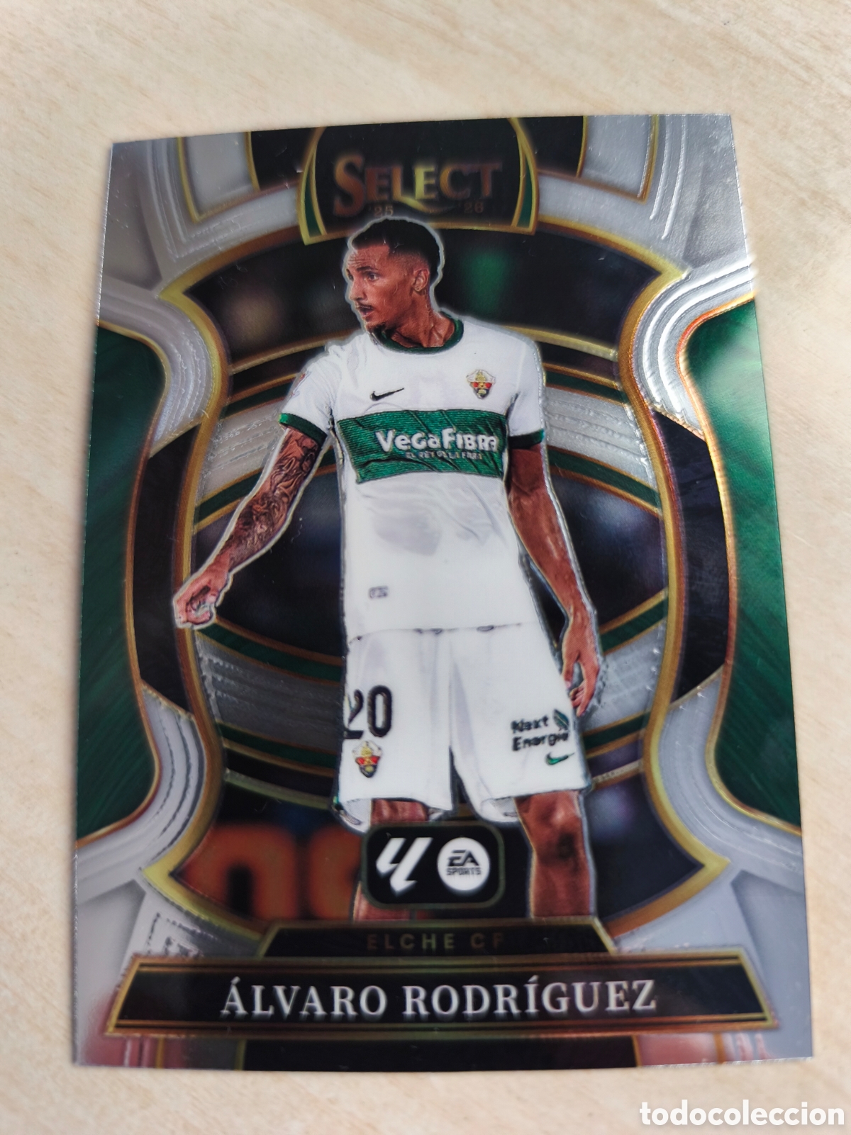 Cromos de F&uacute;tbol: 2025-26 Panini Select La Liga Soccer Elche CF ALVARO RODRIGUEZ Num.89 Terrace
