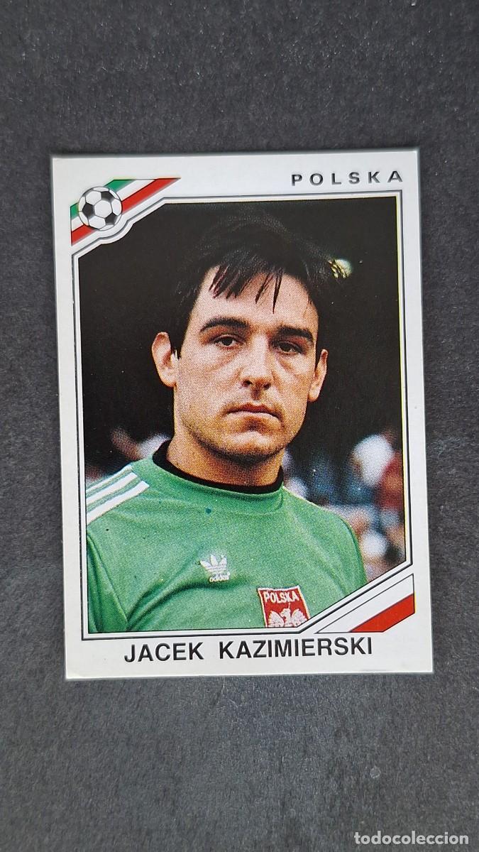 Cromos de F&uacute;tbol: L3 JACEK KAZIMIERSKI SELECCION POLONIA 381 MUNDIAL MEXICO 86 PANINI NUNCA PEGADO SIN PEGAR