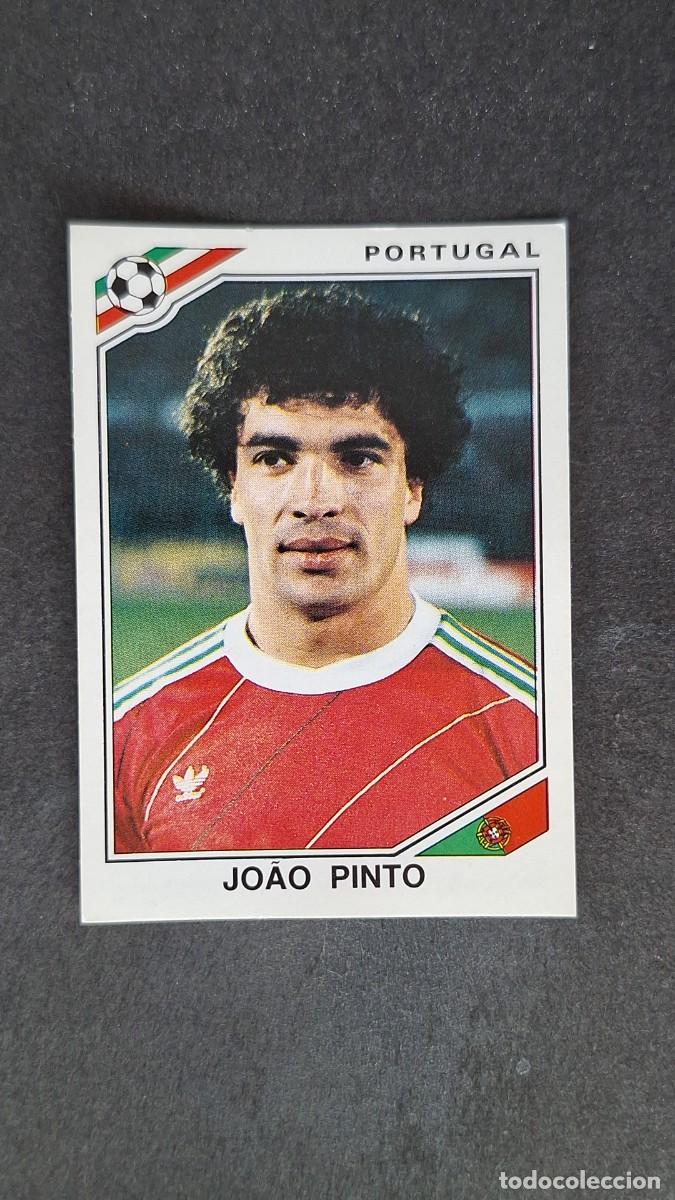 Cromos de F&uacute;tbol: L3 JOAO PINTO SELECCION PORTUGAL 385 MUNDIAL MEXICO 86 PANINI NUNCA PEGADO SIN PEGAR