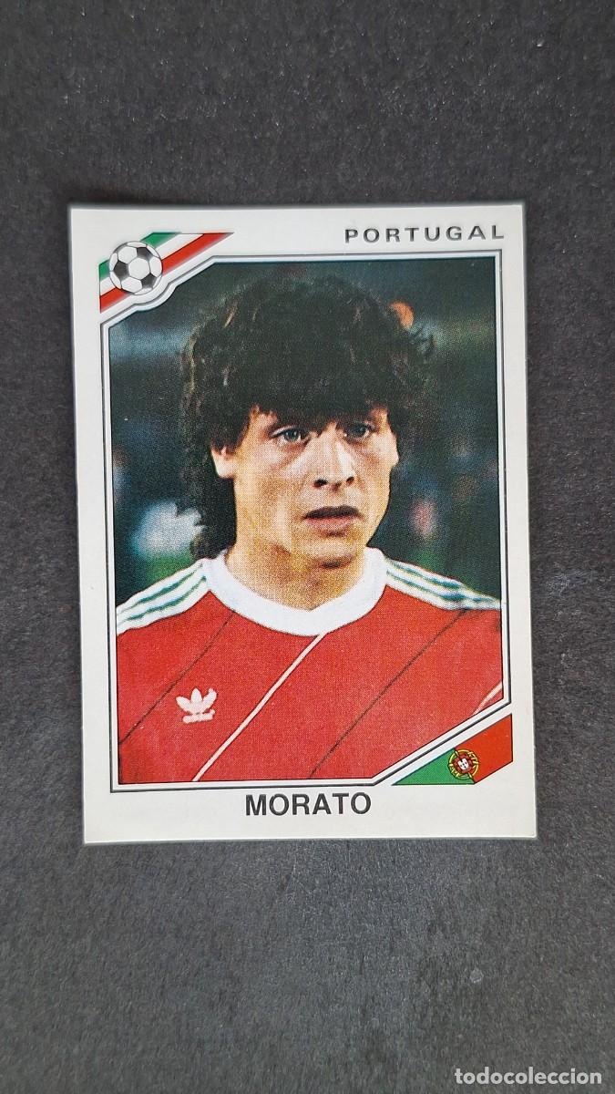 Cromos de F&uacute;tbol: L3 MORATO SELECCION PORTUGAL 388 MUNDIAL MEXICO 86 PANINI NUNCA PEGADO SIN PEGAR