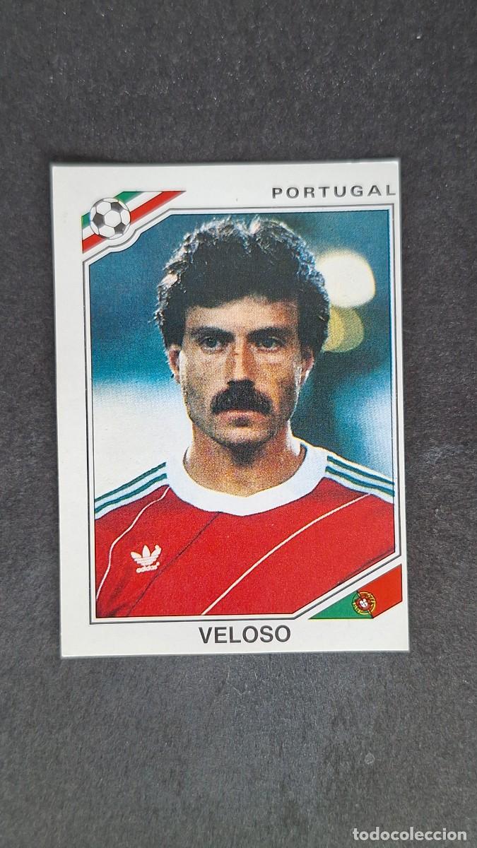 Cromos de F&uacute;tbol: L3 VELOSO SELECCION PORTUGAL 390 MUNDIAL MEXICO 86 PANINI NUNCA PEGADO SIN PEGAR