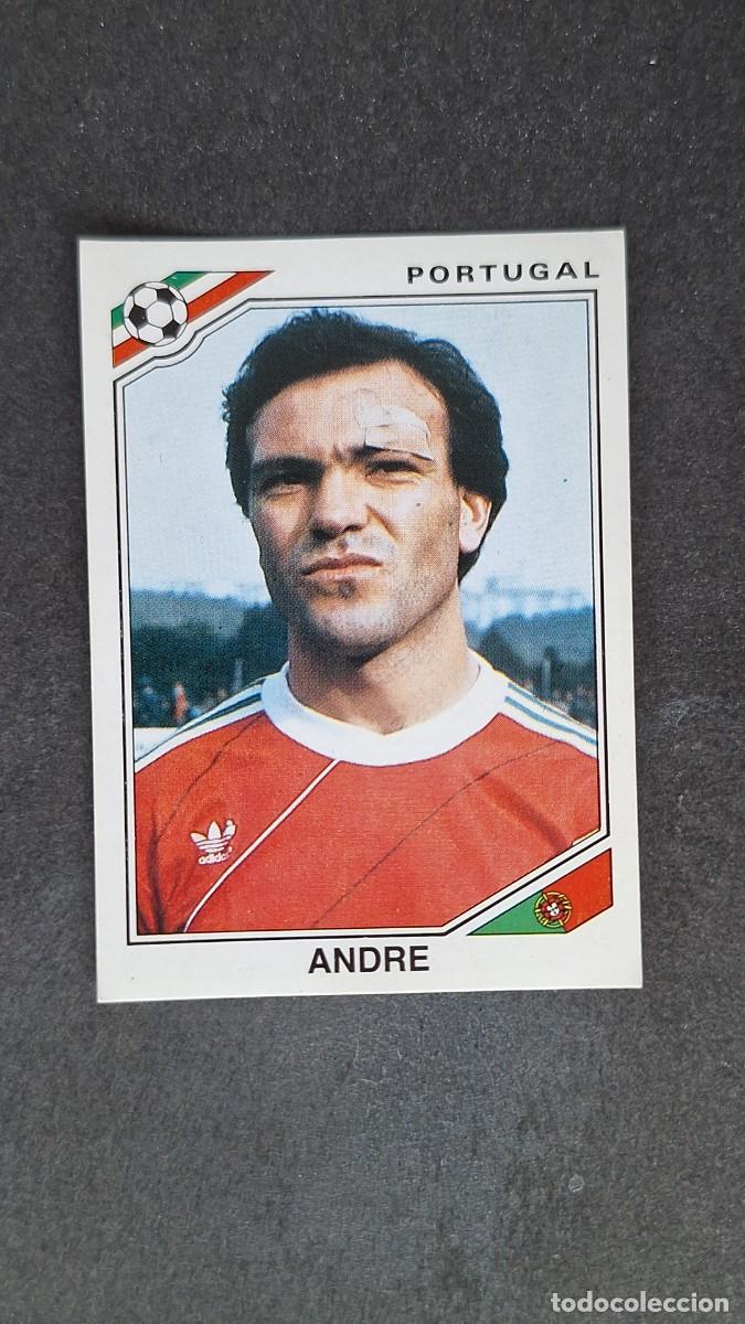 Cromos de F&uacute;tbol: L3 ANDRE SELECCION PORTUGAL 391 MUNDIAL MEXICO 86 PANINI NUNCA PEGADO SIN PEGAR