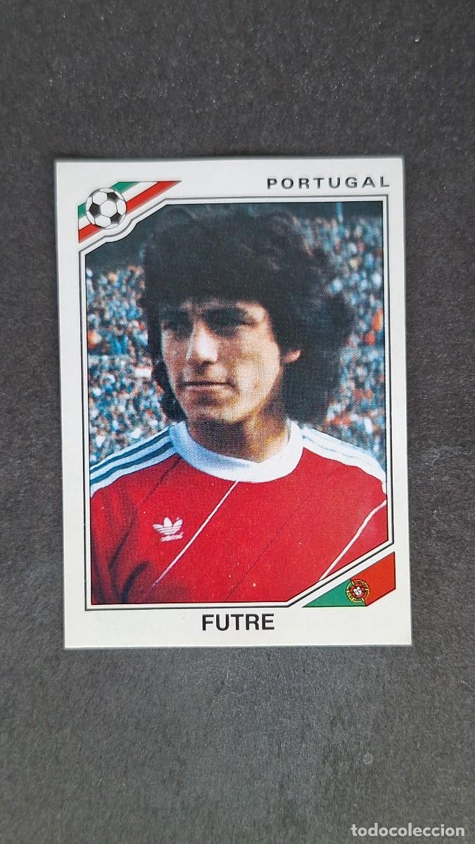Cromos de F&uacute;tbol: L3 FUTRE SELECCION PORTUGAL 395 MUNDIAL MEXICO 86 PANINI NUNCA PEGADO SIN PEGAR