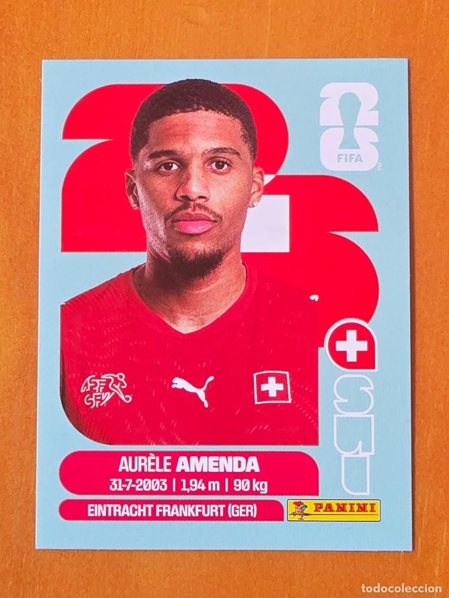 Cromos de F&uacute;tbol: SUI 7 Aur&eacute;le Amenda, Suiza, Panini FIFA World Cup Mundial 2026 Sticker