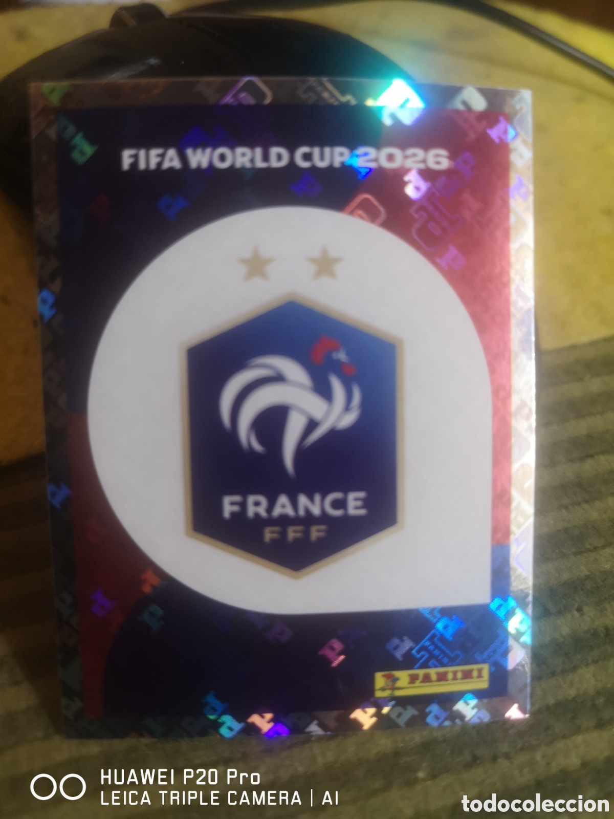 Cromos de F&uacute;tbol: MUNDIAL FIFA WORLD CUP 2026 STICKER ESCUDO FRANCIA - FRA 1