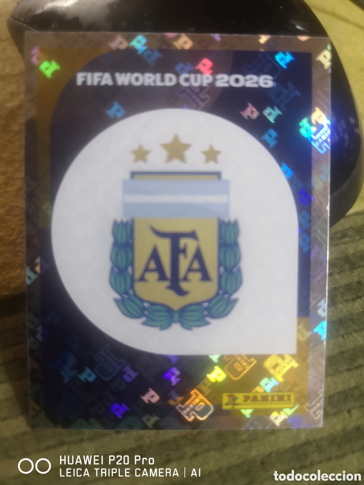 Cromos de F&uacute;tbol: MUNDIAL FIFA WORLD CUP 2026 STICKER ESCUDO ARGENTINA - ARG 1
