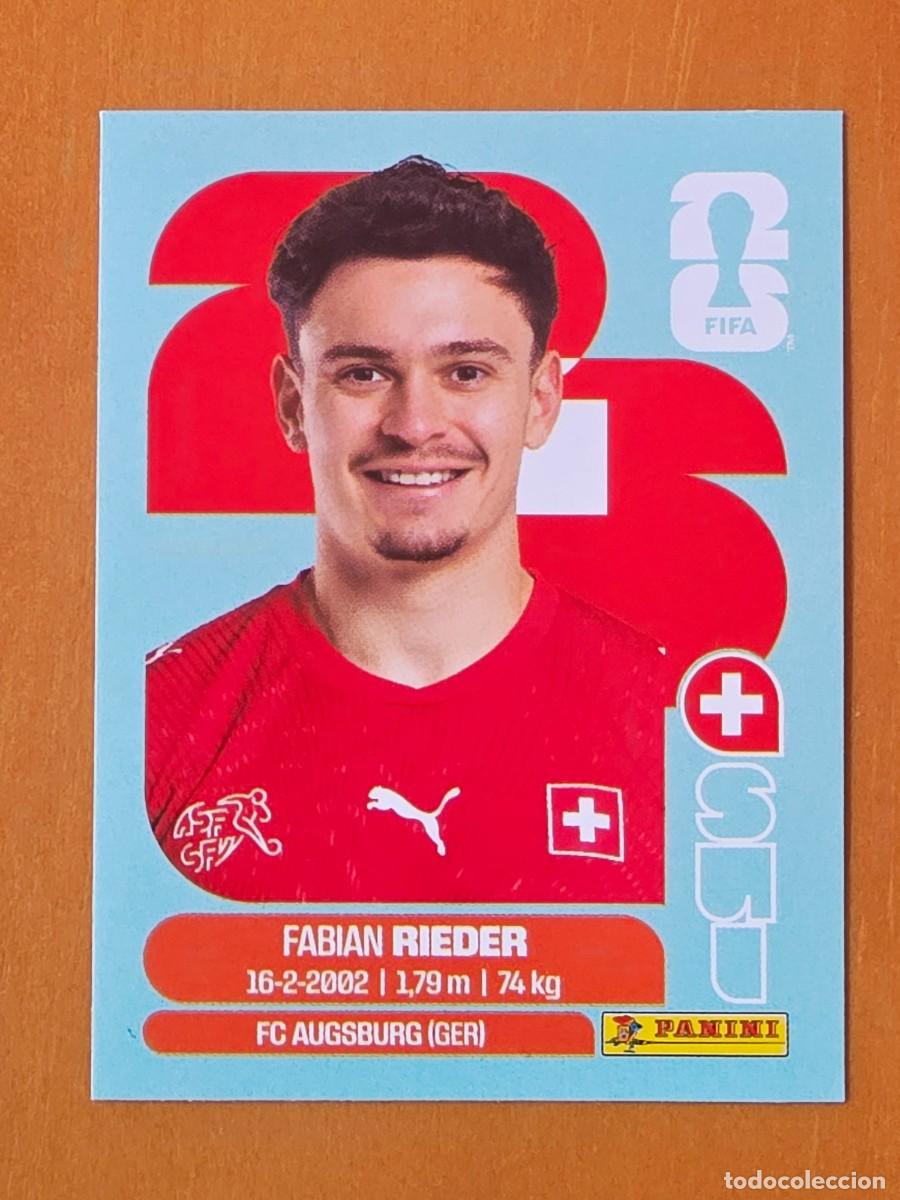Cromos de F&uacute;tbol: SUI 12 Fabian Rieder, Suiza, Panini FIFA World Cup Mundial 2026 Sticker