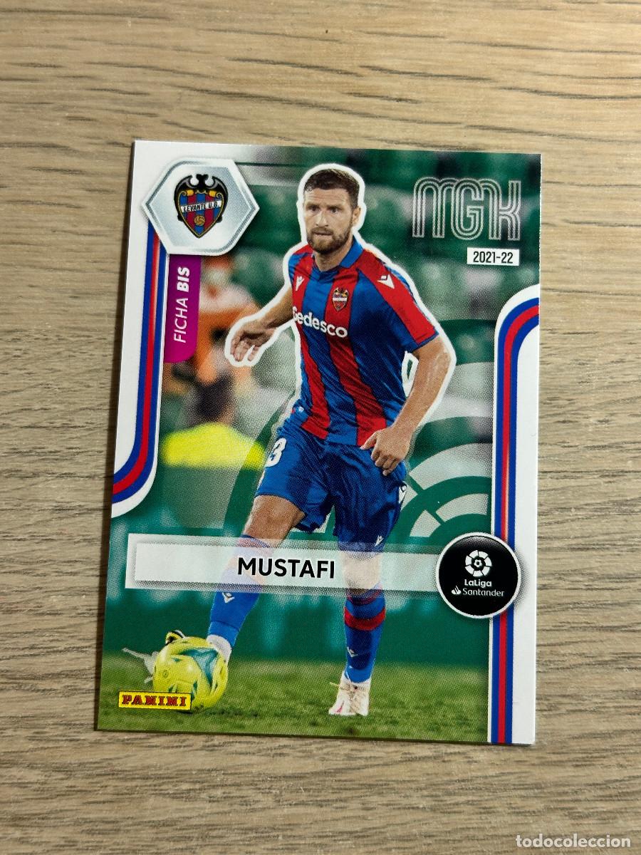 Cromos de F&uacute;tbol: MUSTAFI n&ordm; 204 BIS LEVANTE 2021 2022 MEGACRACKS PANINI 21 22
