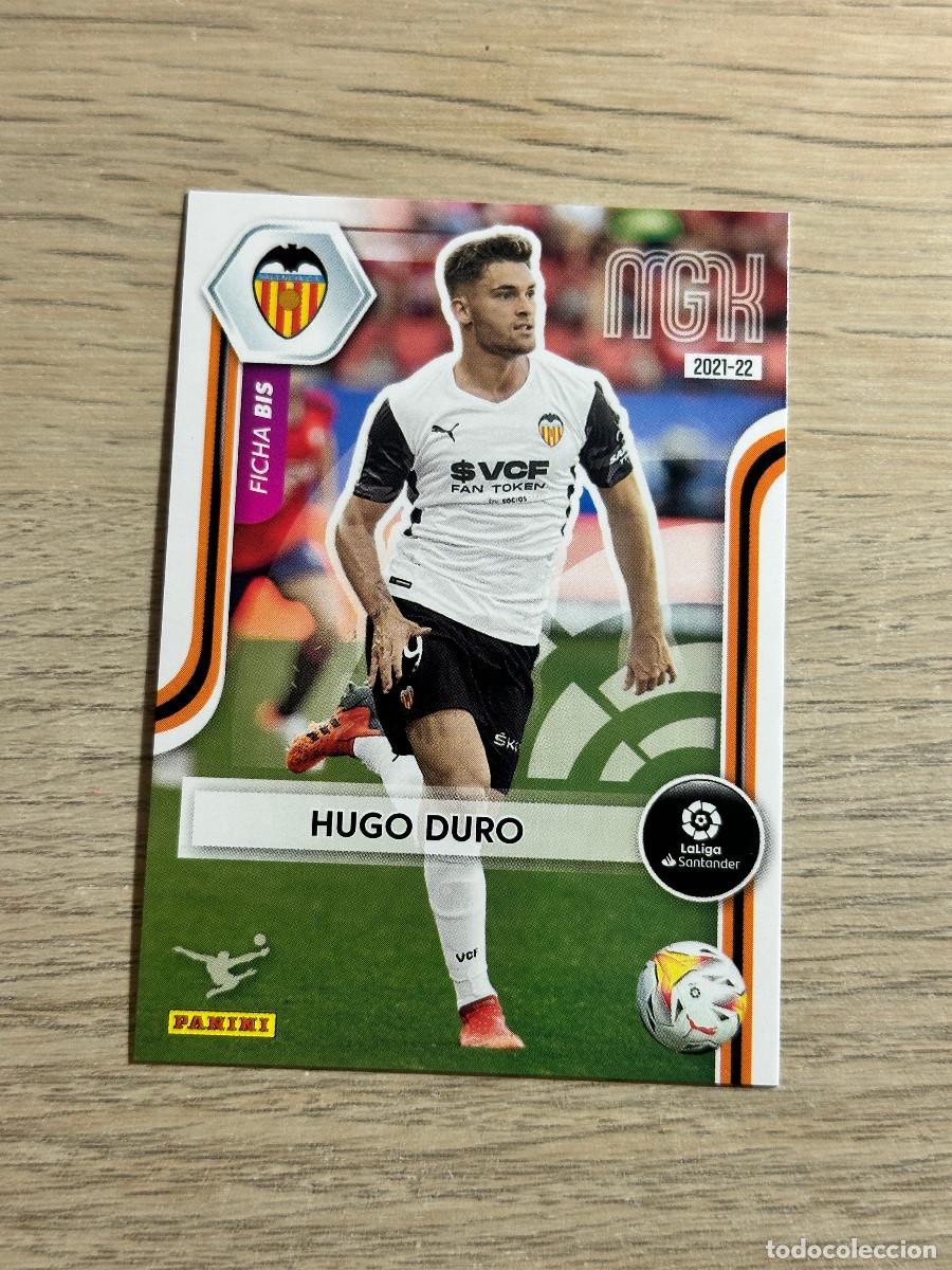 Cromos de F&uacute;tbol: HUGO DURO n&ordm; 338 BIS VALENCIA 2021 2022 MEGACRACKS PANINI 21 22