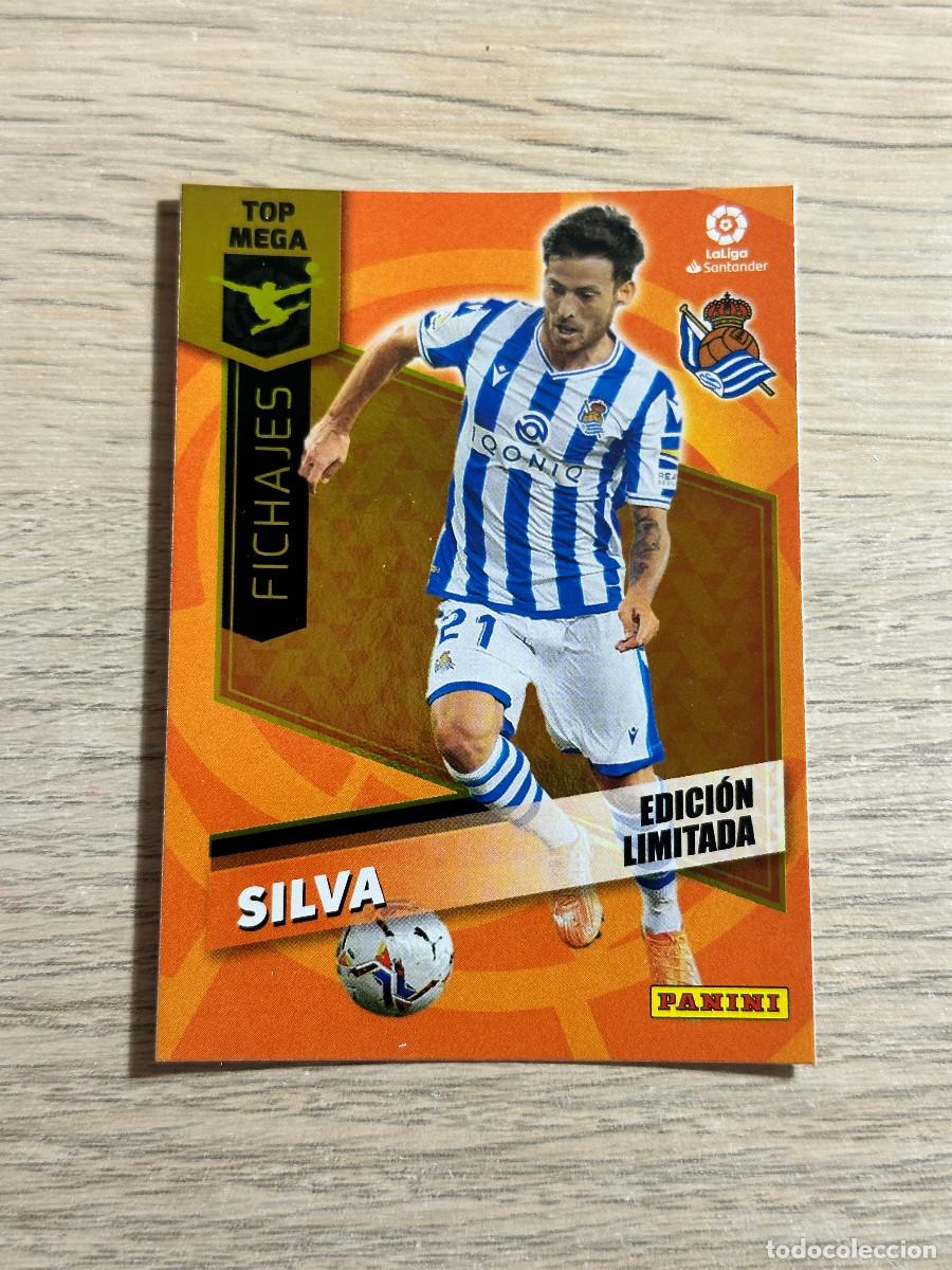 Cromos de Futebol: SILVA EDICION LIMITADA MEGACRACKS 2020 2021 REAL SOCIEDAD 20 21 MGK