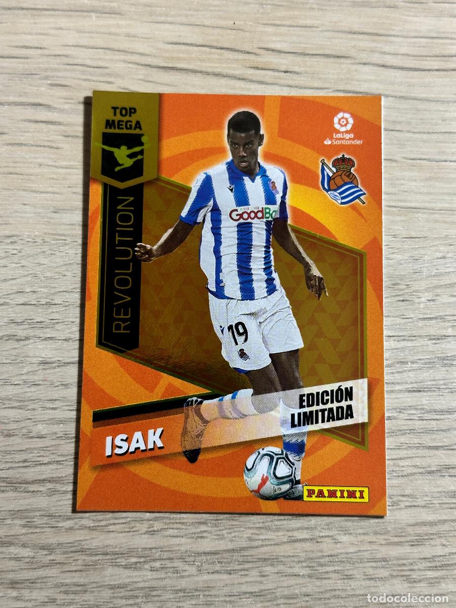 Cromos de F&uacute;tbol: ISAK EDICION LIMITADA MEGACRACKS 2020 2021 REAL SOCIEDAD 20 21 MGK