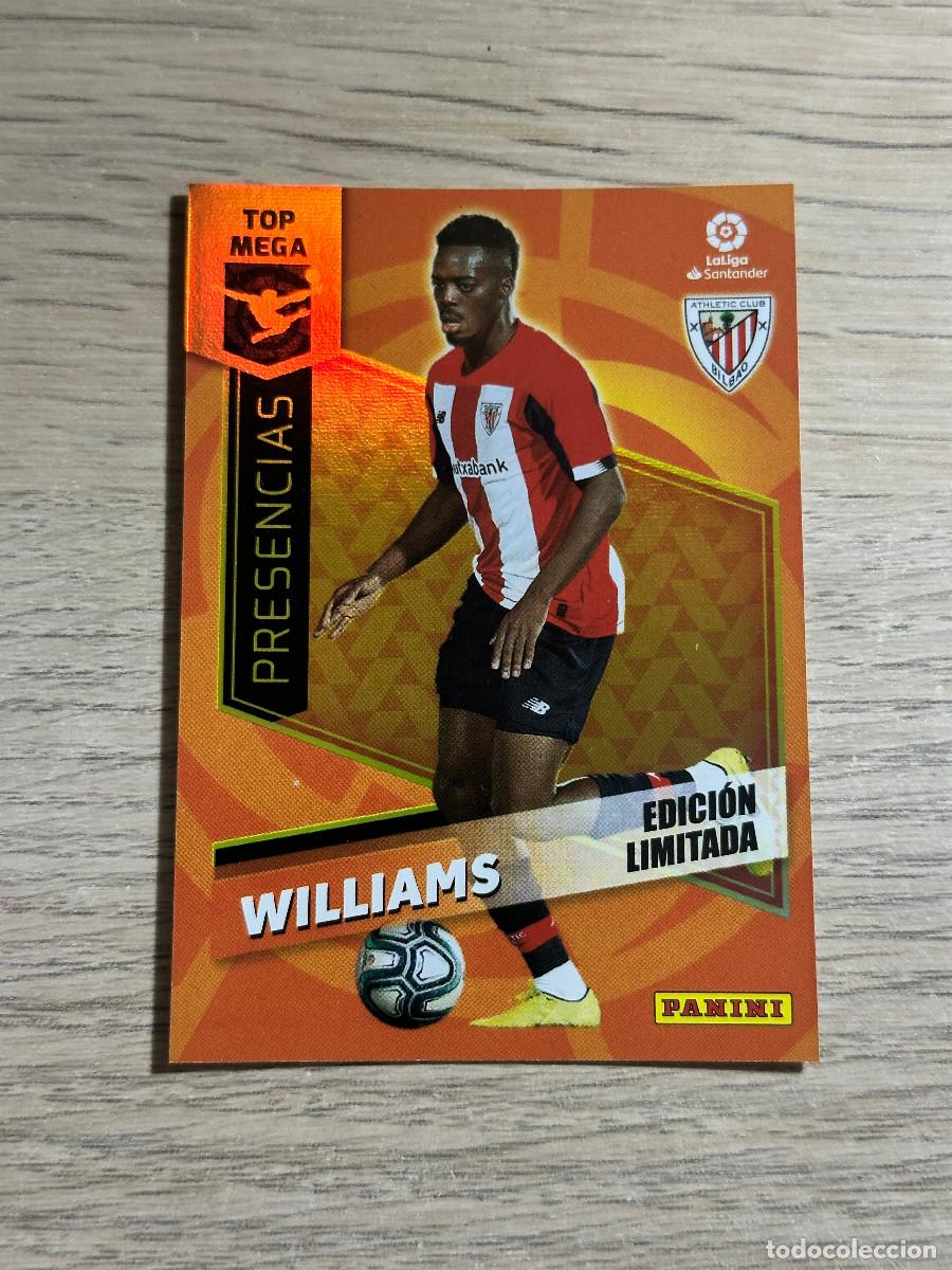 Cromos de F&uacute;tbol: WILLIAMS EDICION LIMITADA MEGACRACKS 2020 2021 ATHLETIC CLUB 20 21 MGK