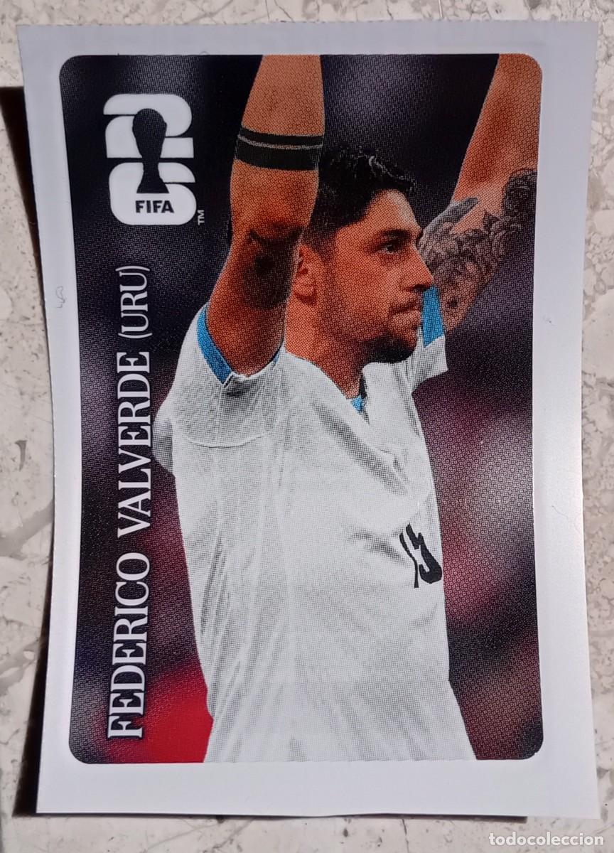 Cromos de F&uacute;tbol: Figurina Panini 2026 Cromo World Cup Usa Mundial 2026 Federico Valverde Uruguay Coca Cola URU