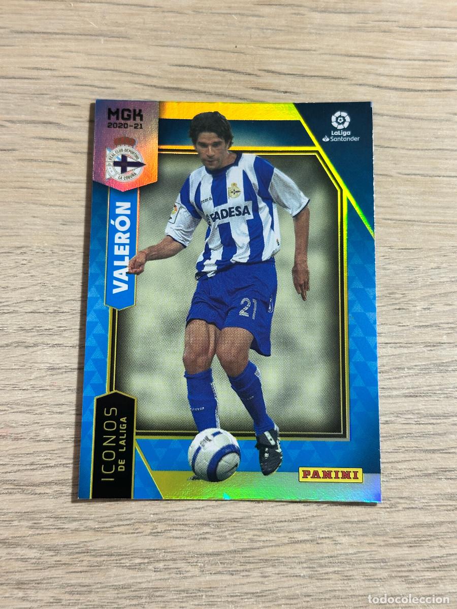 Cromos de F&uacute;tbol: VALERON N&ordm; 410 ICONOS MEGACRACKS 2020 2021 DEPORTIVO 20 21 MGK