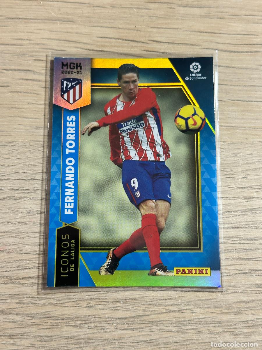 Cromos de F&uacute;tbol: FERNANDO TORRES N&ordm; 397 ICONOS MEGACRACKS 2020 2021 ATLETICO DE MADRID 20 21 MGK