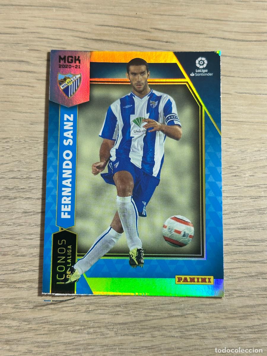 Cromos de F&uacute;tbol: FERNANDO SANZ N&ordm; 396 ICONOS MEGACRACKS 2020 2021 MALAGA 20 21 MGK
