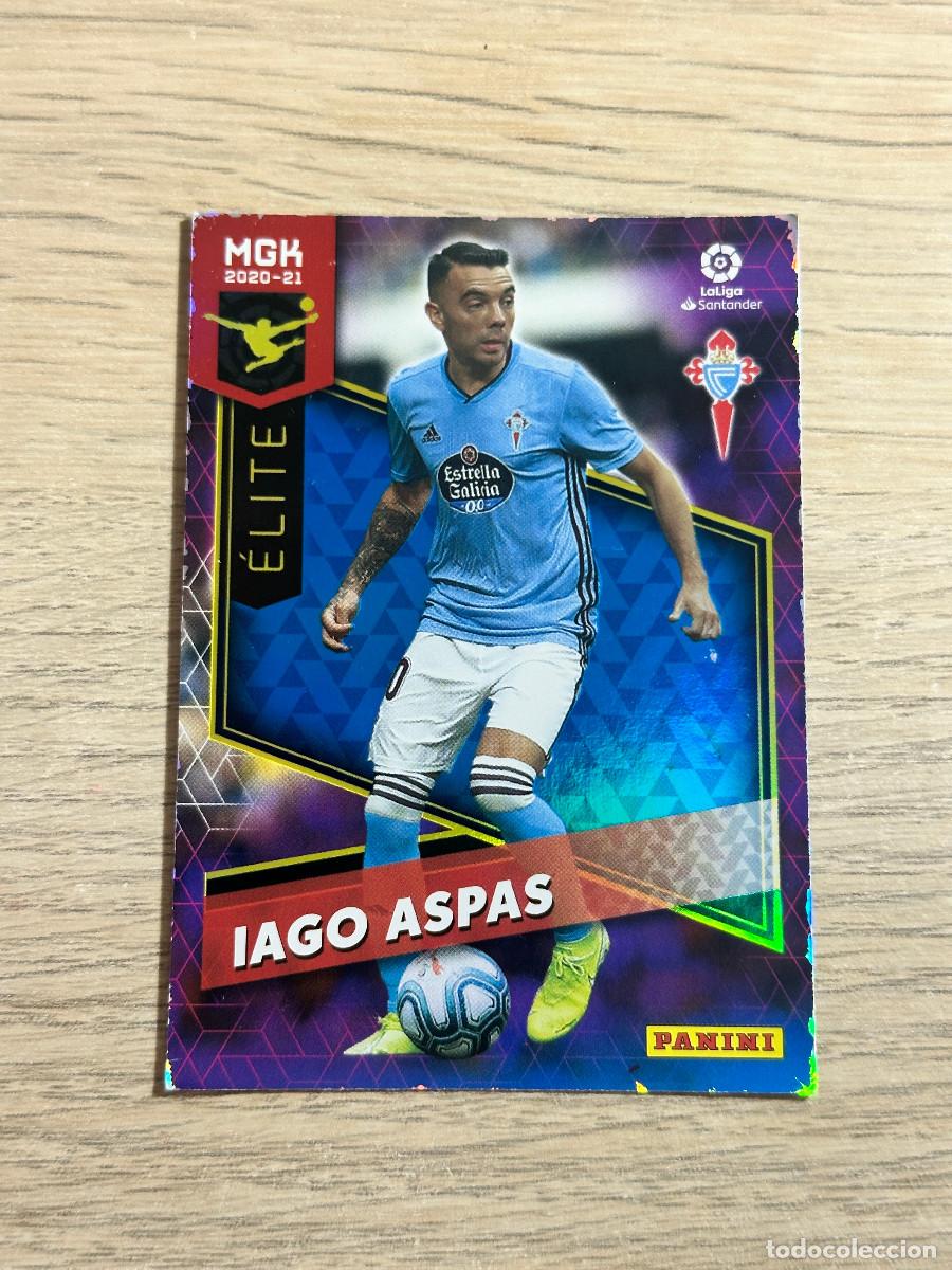 Cromos de F&uacute;tbol: IAGO ASPAS N&ordm; 372 ELITE MEGACRACKS 2020 2021 CELTA 20 21 MGK