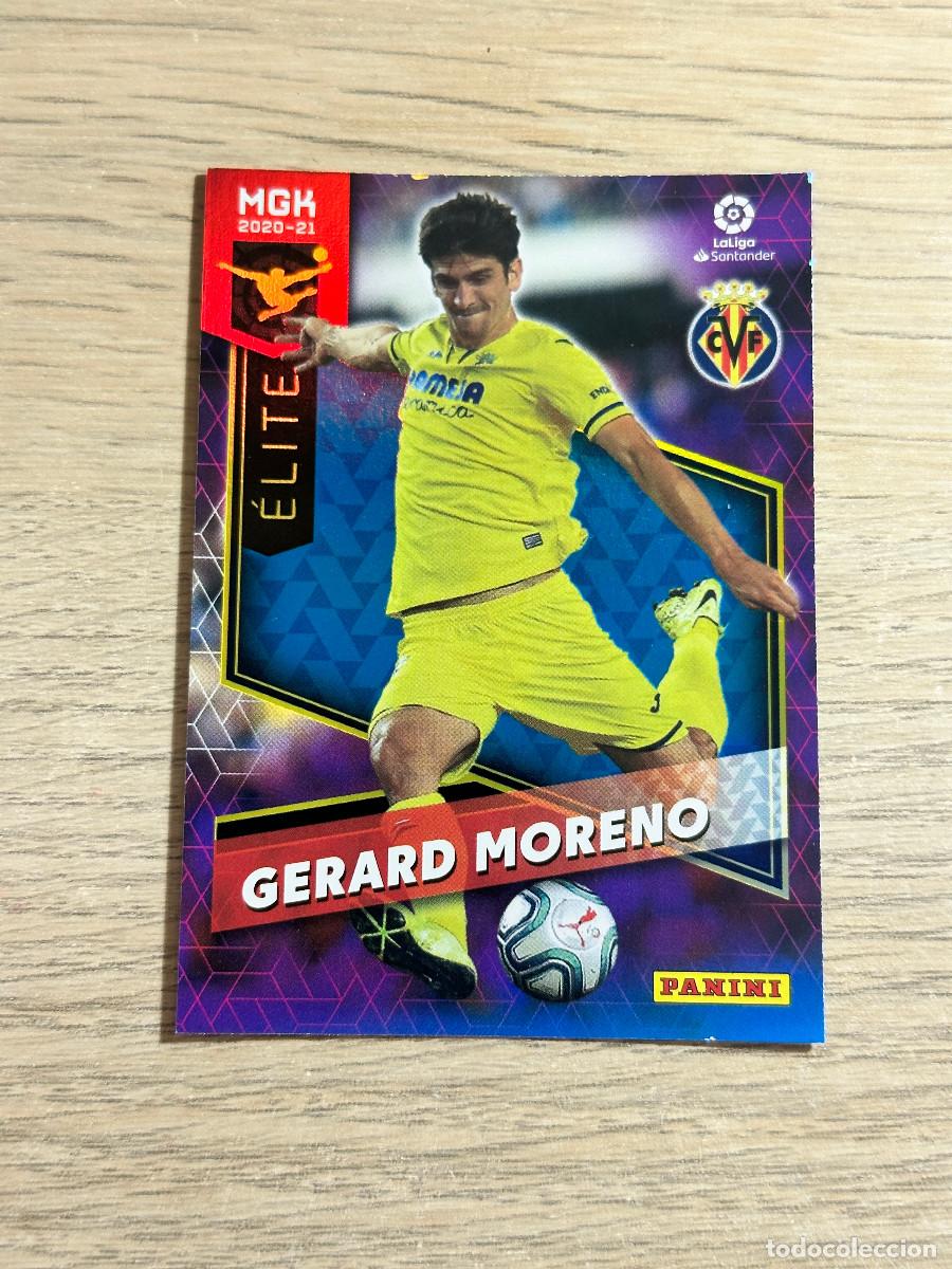 Cromos de F&uacute;tbol: GERARD MORENO N&ordm; 370 ELITE MEGACRACKS 2020 2021 VILLARREAL 20 21 MGK