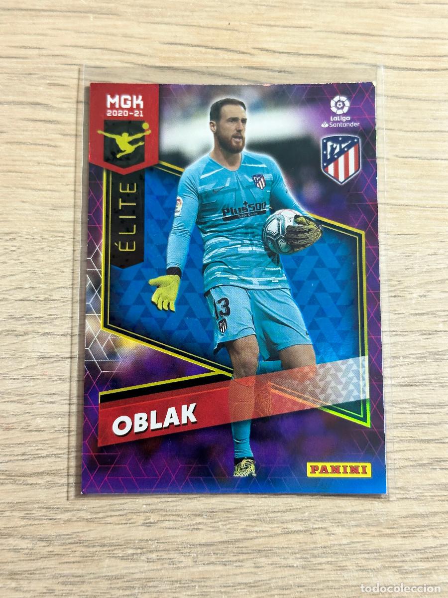 Cromos de F&uacute;tbol: OBLAK N&ordm; 379 ELITE MEGACRACKS 2020 2021 ATLETICO DE MADRID 20 21 MGK
