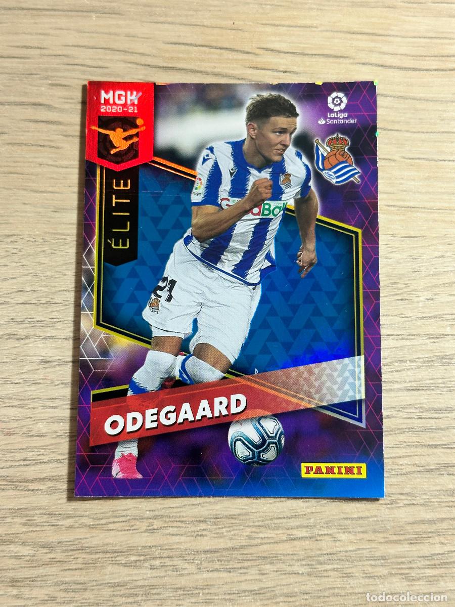 Cromos de F&uacute;tbol: ODEGAARD N&ordm; 381 ELITE MEGACRACKS 2020 2021 REAL SOCIEDAD 20 21 MGK