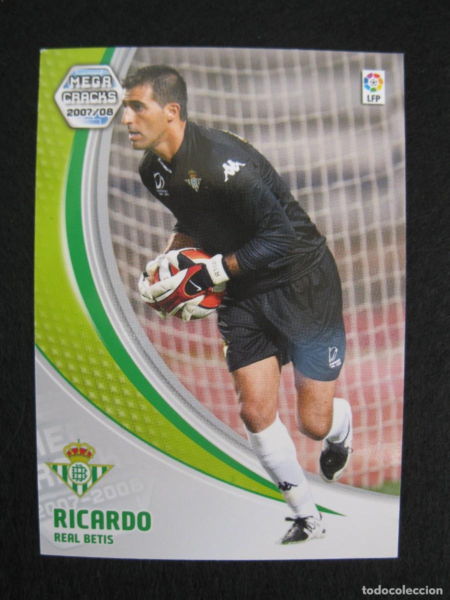 Cromos de F&uacute;tbol: RICARDO (R. BETIS) - N&ordm; 468 - NUEVO FICHAJE - MEGACRACKS 2007-2008 - PANINI - 07-08.