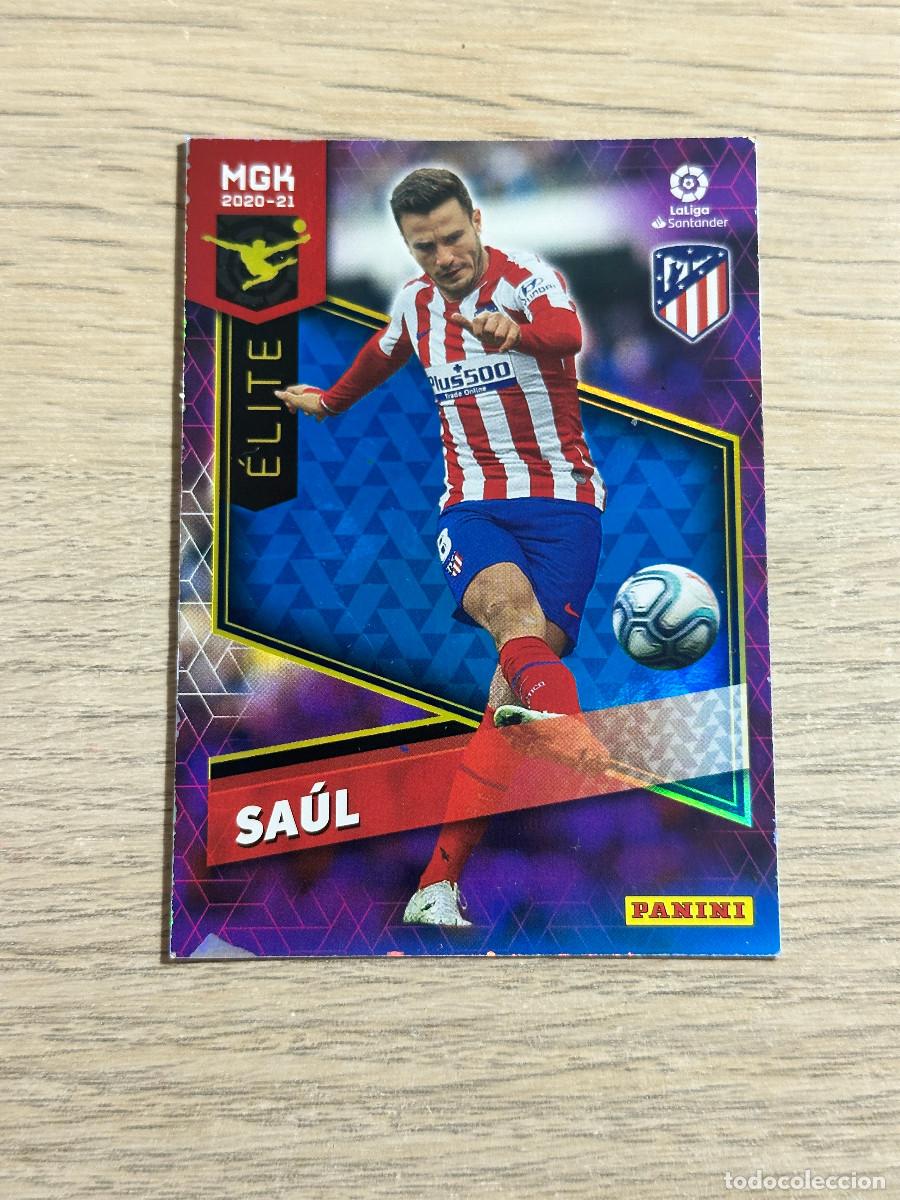Cromos de F&uacute;tbol: SAUL N&ordm; 384 ELITE MEGACRACKS 2020 2021 ATLETICO DE MADRID 20 21 MGK
