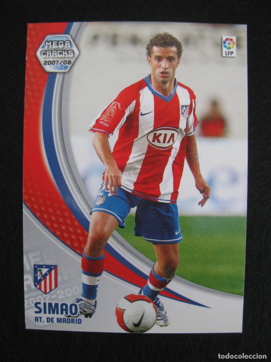 Cromos de F&uacute;tbol: SIMAO (ATL&Eacute;TICO DE MADRID) - N&ordm; 476 - NUEVO FICHAJE - MEGACRACKS 2007-2008 - PANINI - 07-08.