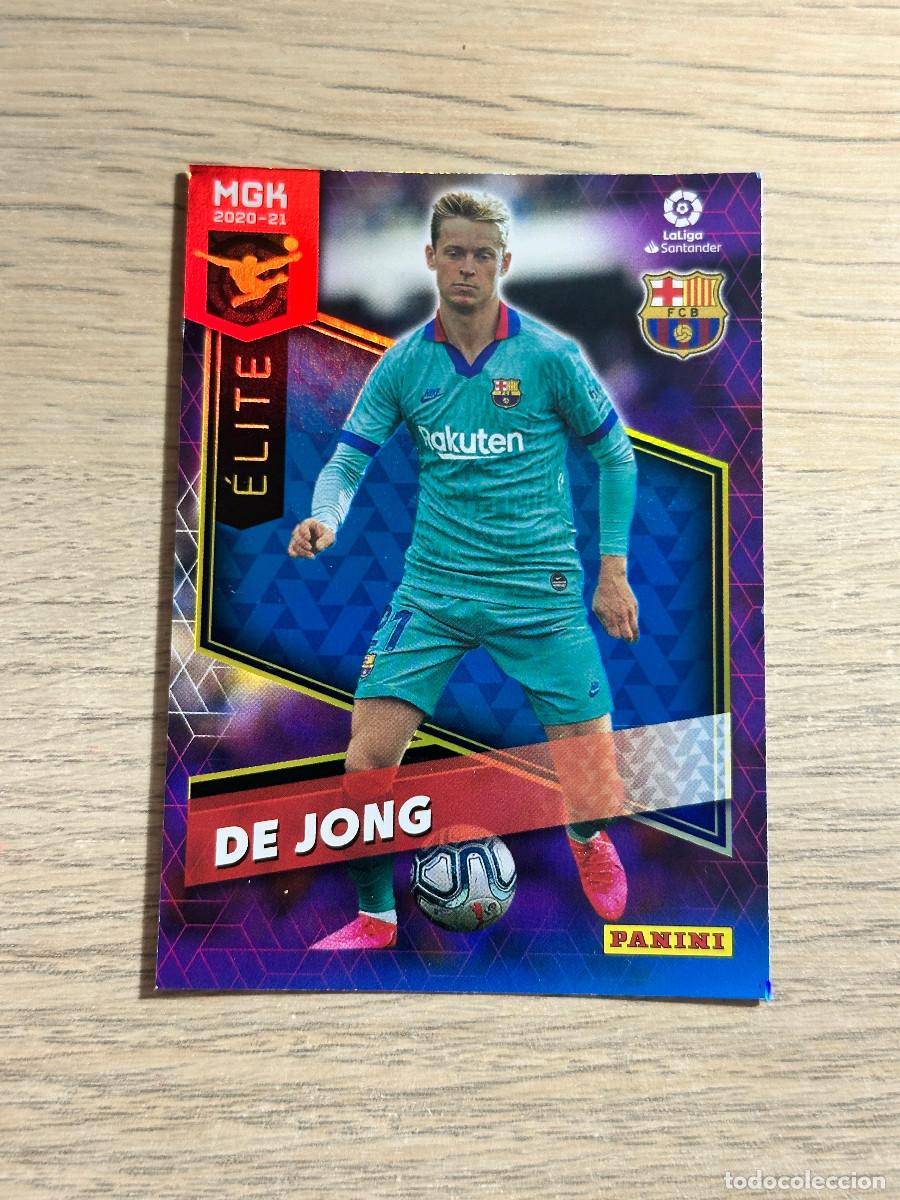 Cromos de F&uacute;tbol: DE JONG N&ordm; 365 ELITE MEGACRACKS 2020 2021 FC BARCELONA 20 21 MGK